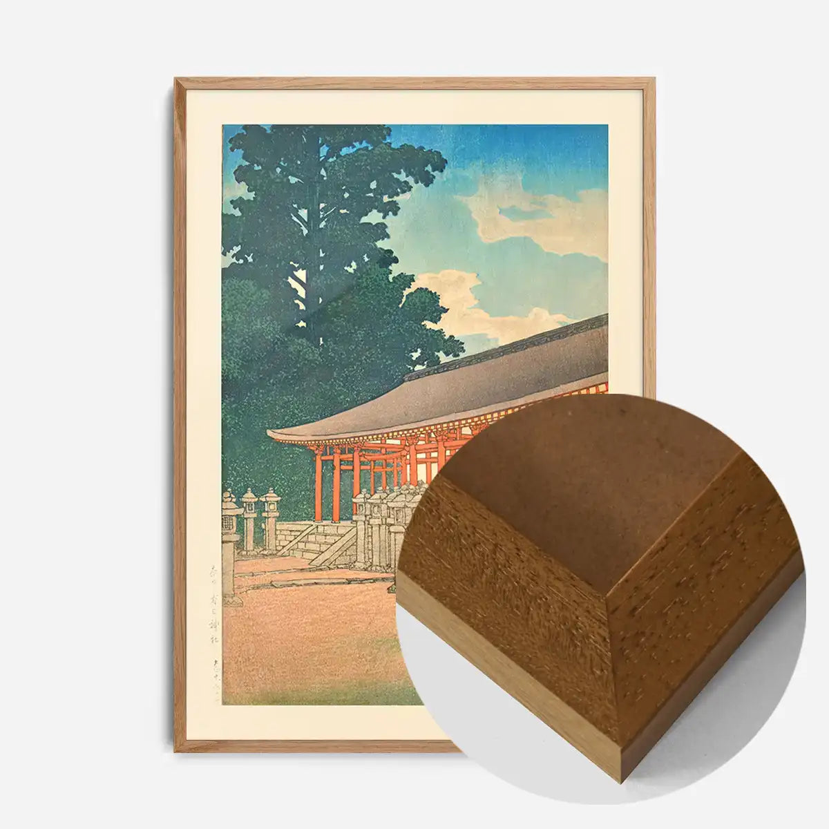 The Kasuga Shrine in Nara Print by Hasui Kawase