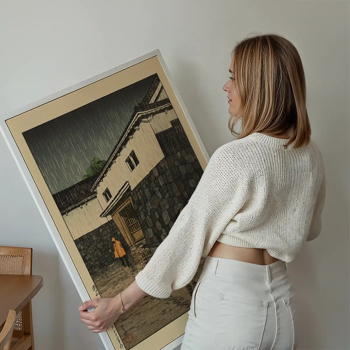 Uchiyamashita, Okayama Print by Hasui Kawase