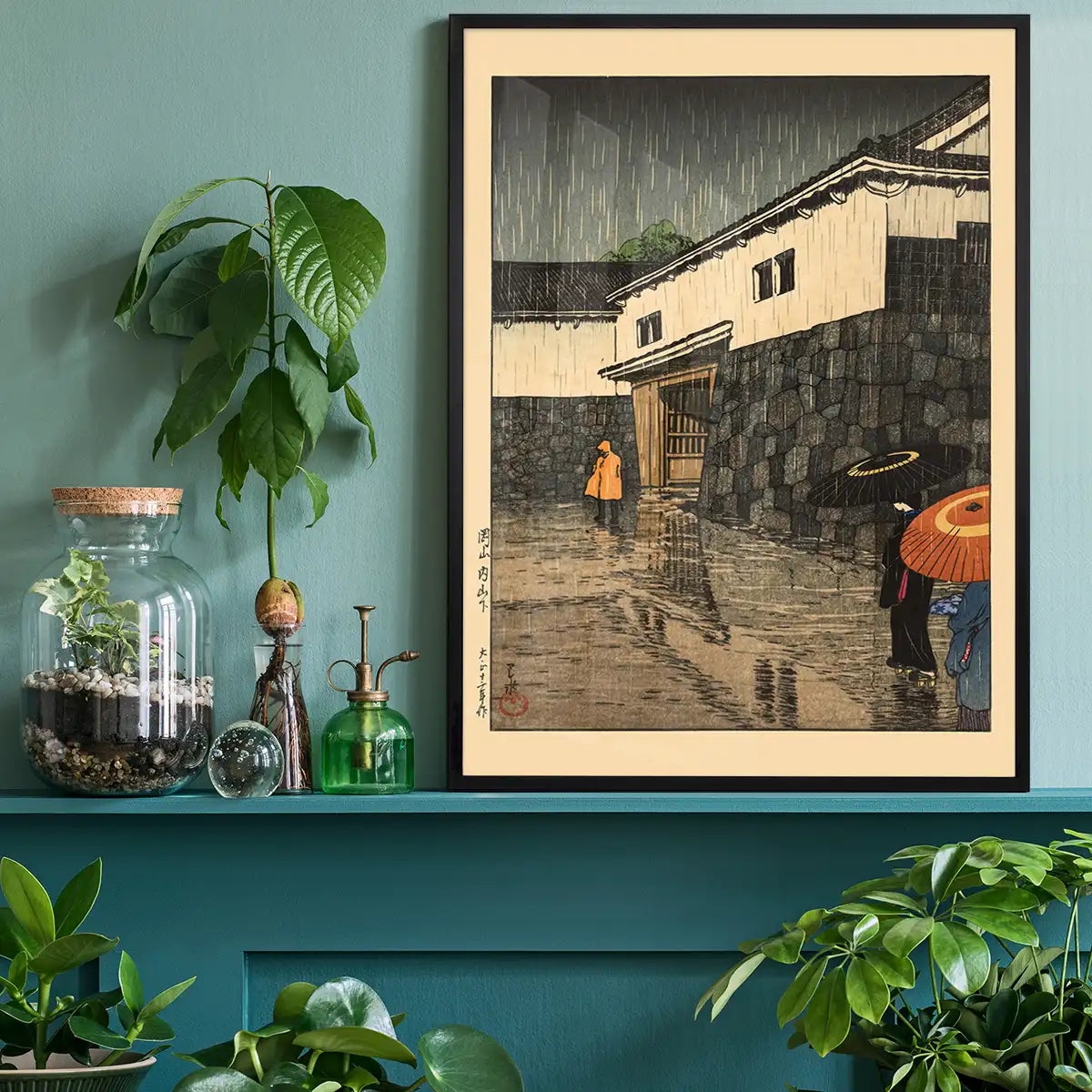 Uchiyamashita, Okayama Print by Hasui Kawase