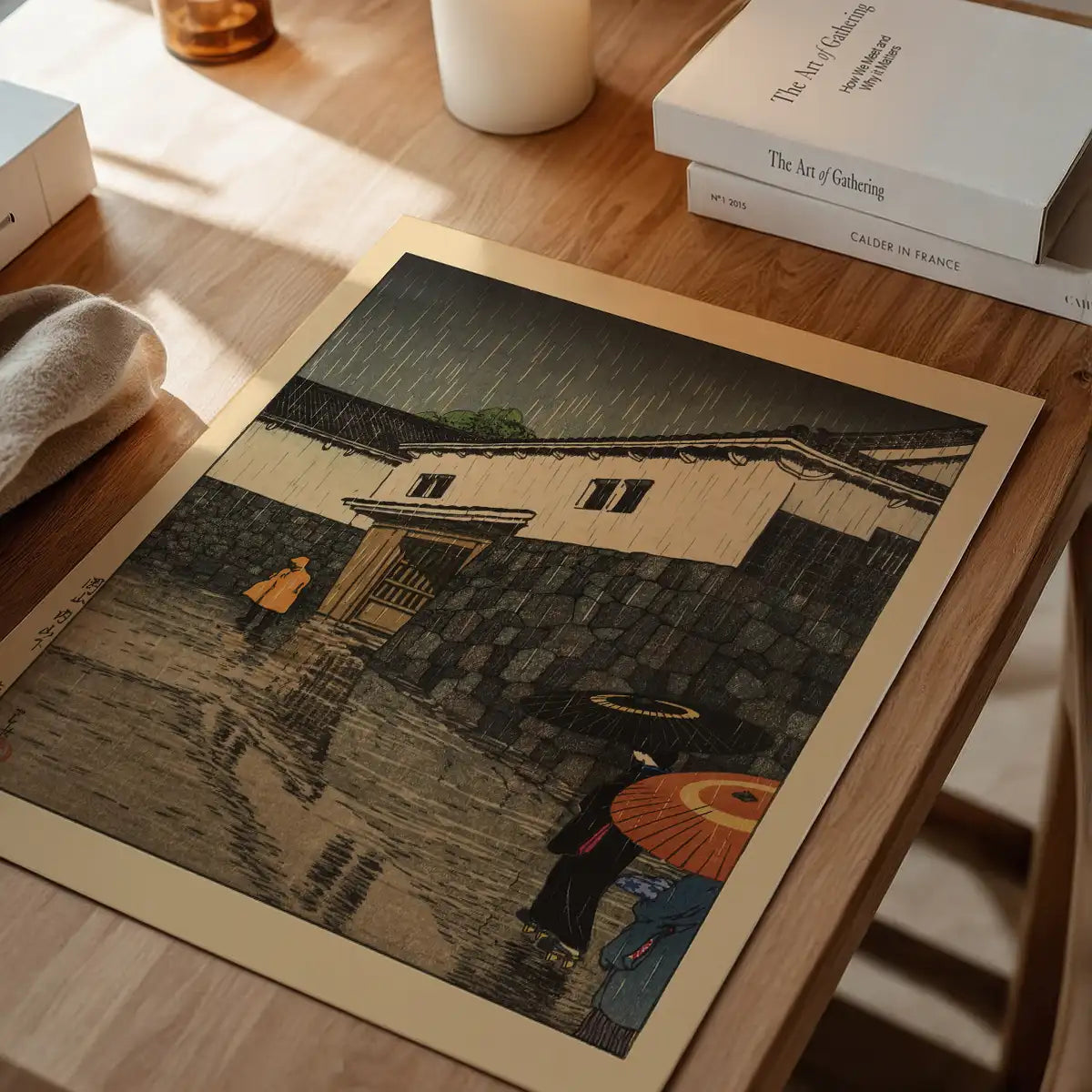 Uchiyamashita, Okayama Print by Hasui Kawase