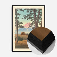 Evening at Tagonoura Print by Hasui Kawase