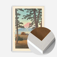 Evening at Tagonoura Print by Hasui Kawase
