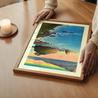 Kude Beach in Wakasa Print by Hasui Kawase