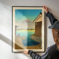 Morning in Yobuko, Hizen Print by Hasui Kawase