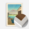 White Wood Frame