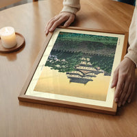 Nagoya Castle Print by Hasui Kawase