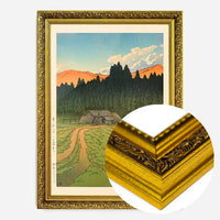 Nakayama Plain, Miyagi Prefecture Print by Hasui Kawase