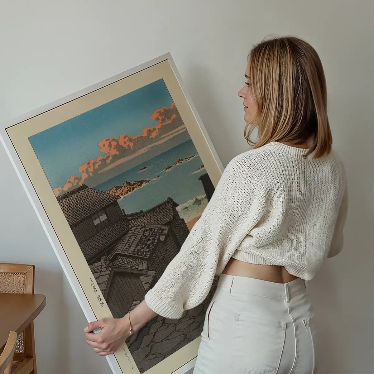 Namikiri in Shima Print by Hasui Kawase
