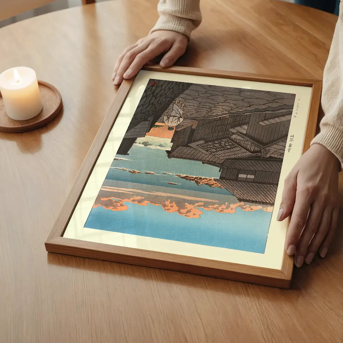 Namikiri in Shima Print by Hasui Kawase