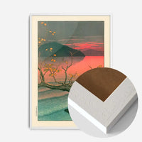 Nenokuchi Lake Print by Hasui Kawase