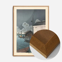 Rain at Ushibori Print by Hasui Kawase