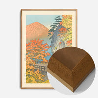 Saruiwa, Shiobara Print by Hasui Kawase