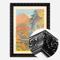 Saruiwa, Shiobara Print by Hasui Kawase