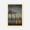 Shinohashi Bridge Print by Hasui Kawase
