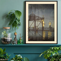 Shinohashi Bridge Print by Hasui Kawase