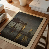 Shinohashi Bridge Print by Hasui Kawase