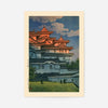 Shirasagi Castle Print by Hasui Kawase