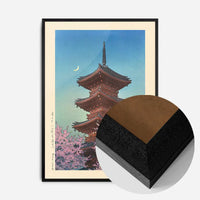 Spring Evening at Toshogu in Ueno Print by Hasui Kawase