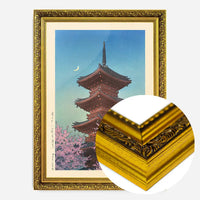 Spring Evening at Toshogu in Ueno Print by Hasui Kawase