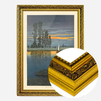 Twilight at Ushibori Print by Hasui Kawase