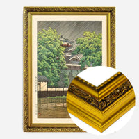 Udo Tower, Kumamoto Castle Print by Hasui Kawase