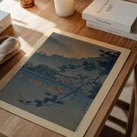 Yumoto Hot Spring, Nikko Print by Hasui Kawase