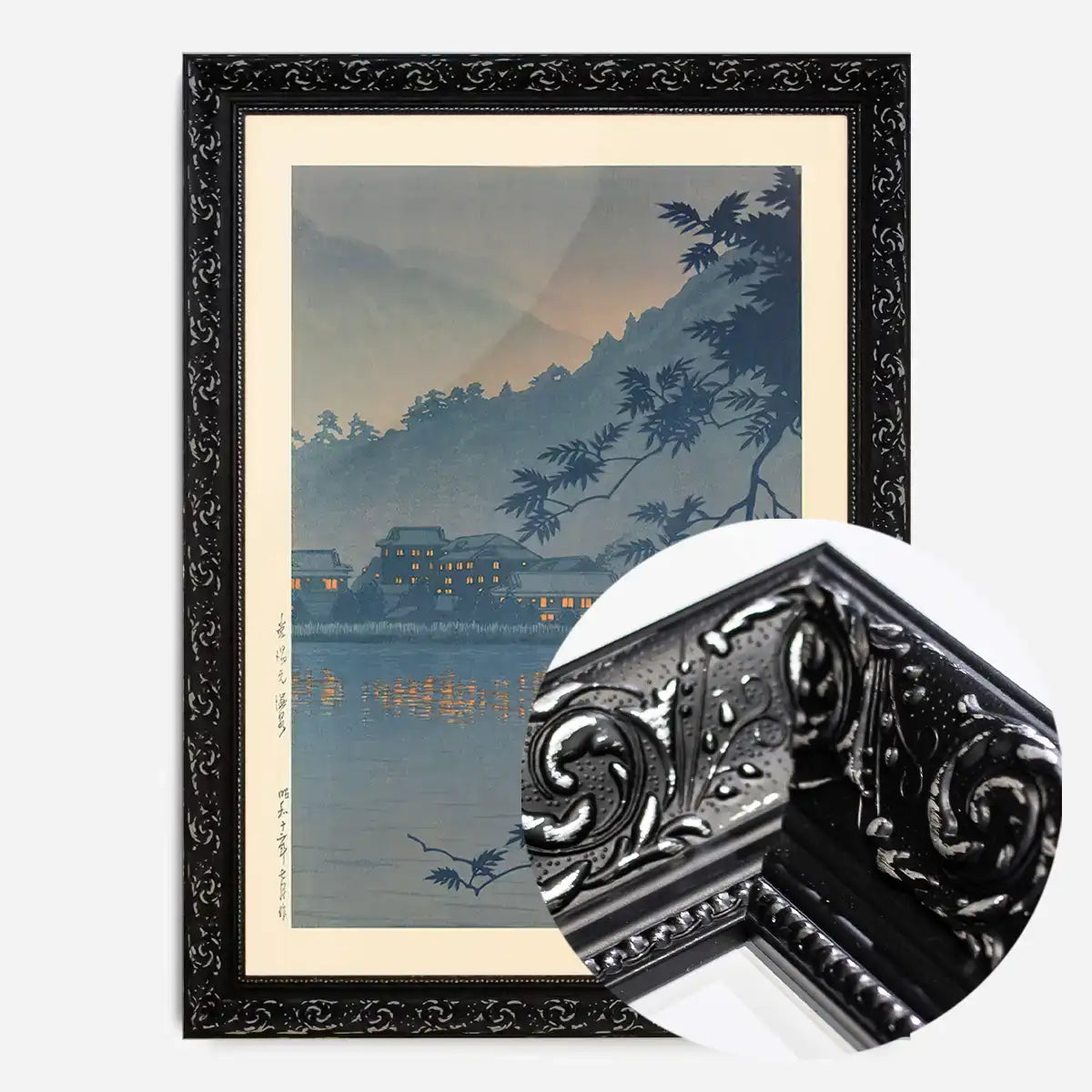 Yumoto Hot Spring, Nikko Print by Hasui Kawase
