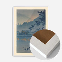 Yumoto Hot Spring, Nikko Print by Hasui Kawase