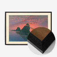 Dawn at Futamigaura by Hasui Kawase