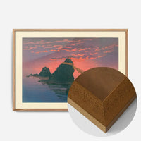 Dawn at Futamigaura by Hasui Kawase
