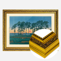 Setting Sun by Hasui Kawase