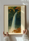 Keegon Waterfalls at Nikko by Hasui Kawase