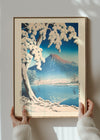 Clearning after Snowfall on Mt. Fuji Print by Hasui Kawase