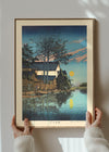 Evening at Itako Print by Hasui Kawase