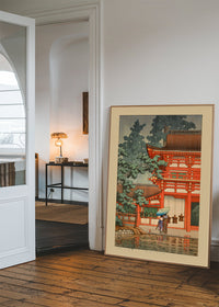 Kasuga Shrine in Nara Print by Hasui Kawase