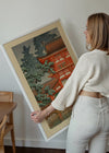 Kasuga Shrine in Nara Print by Hasui Kawase