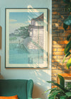 Kikyomon Gate Print by Hasui Kawase