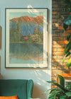 Morning at Ao Marsh, Ura Heights Print by Hasui Kawase