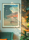 The Kasuga Shrine in Nara Print by Hasui Kawase