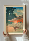 The Kasuga Shrine in Nara Print by Hasui Kawase