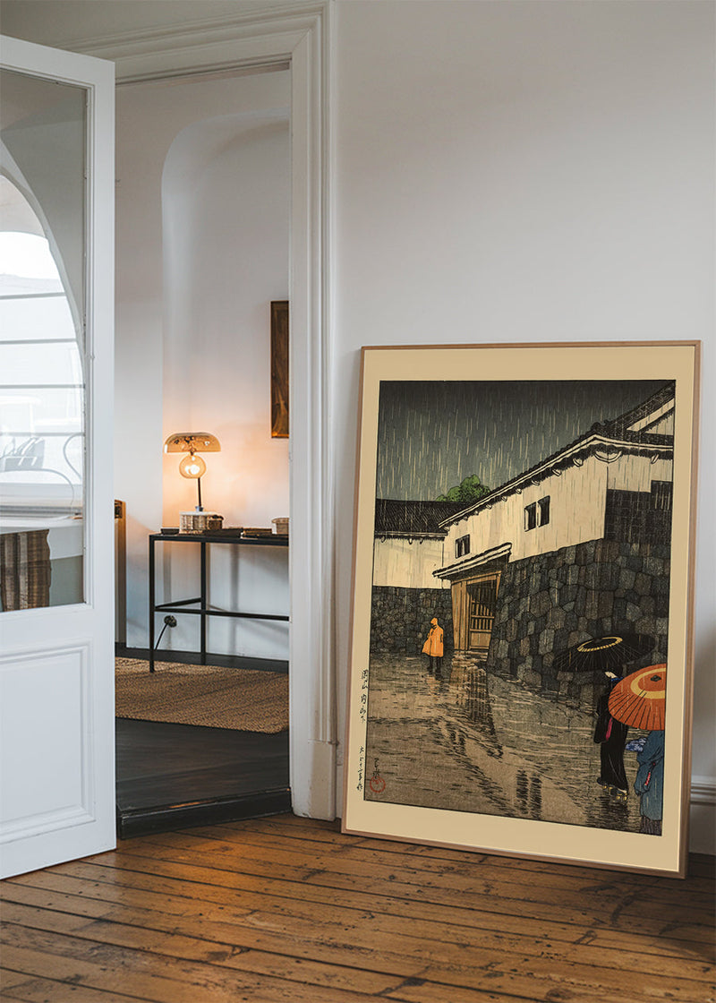 Uchiyamashita, Okayama Print by Hasui Kawase