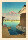 Morning in Yobuko, Hizen Print by Hasui Kawase