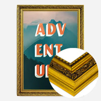 Adventure Typography Mountains Print