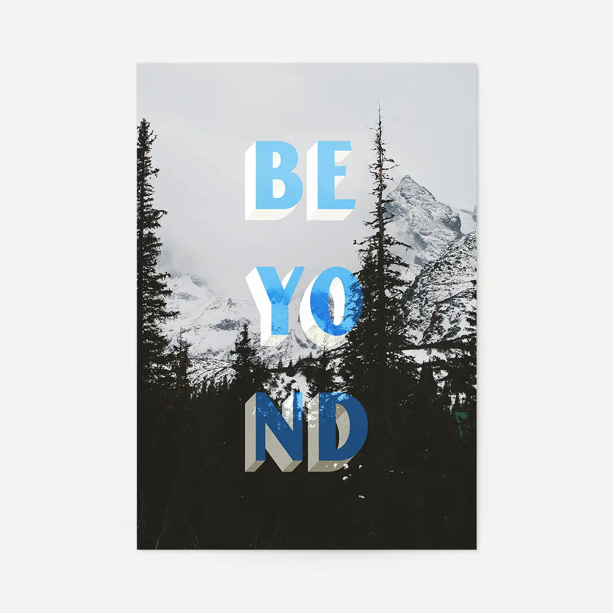 Beyond Typography Woodland Print