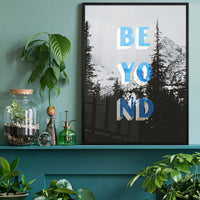 Beyond Typography Woodland Print