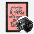 Black Ornate Frame