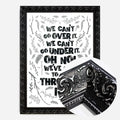 Black Ornate Frame