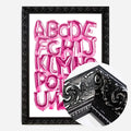 Black Ornate Frame