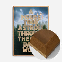 A  Mouse Took A Stroll Book Quote Print