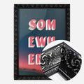 Black Ornate Frame